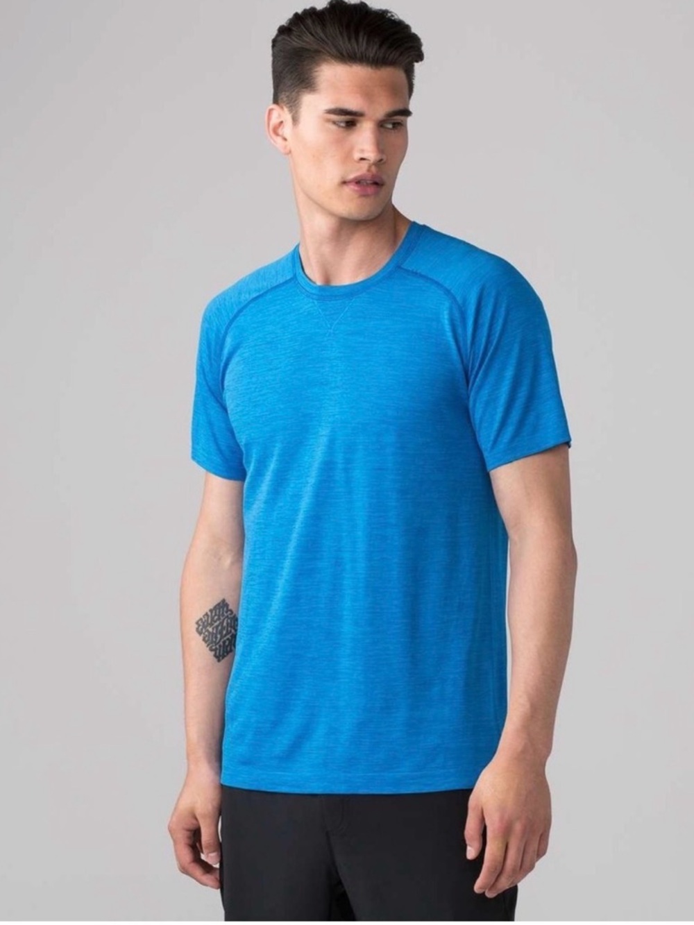 Lululemon Metal Vent Tech Short Sleeve Riviera Blue
